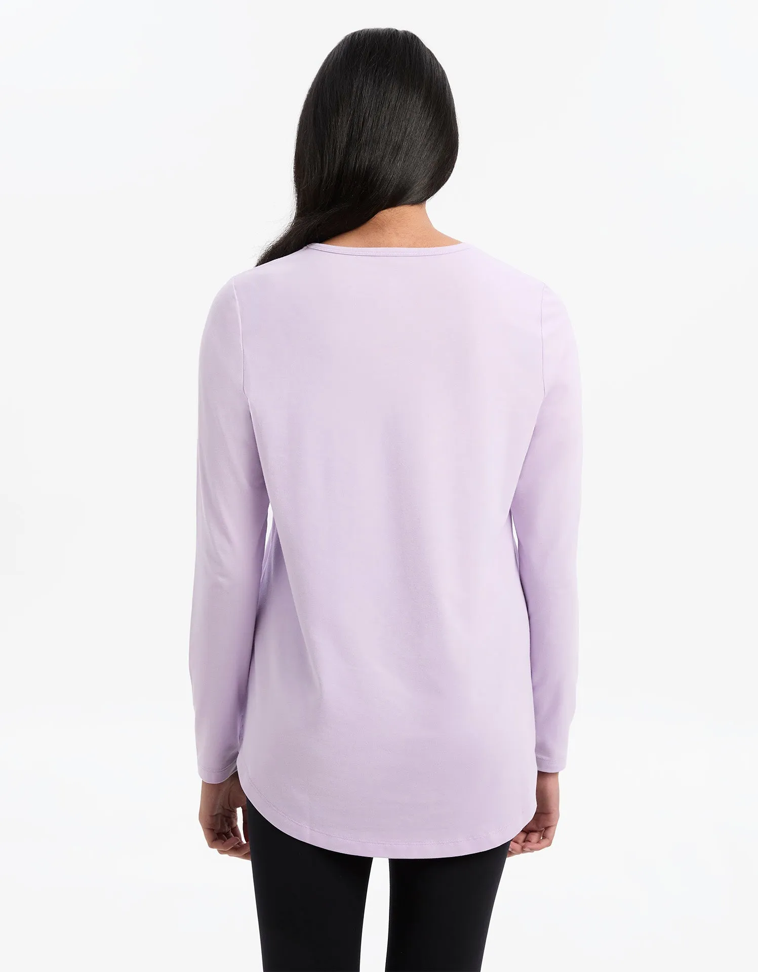 Loose Fit Long Sleeve Swing Top UPF 50  Sensitive Collection