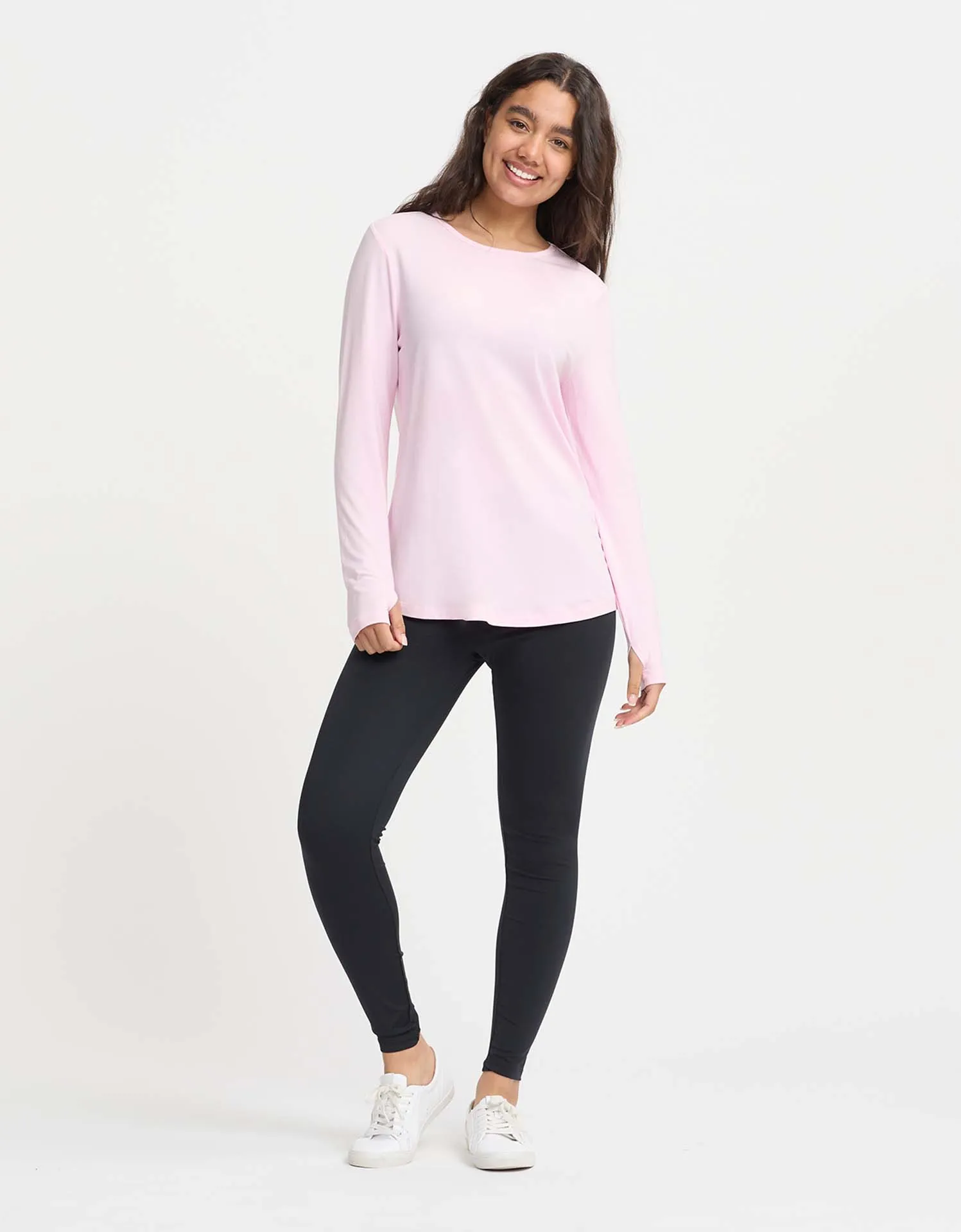 Loose Fit Long Sleeve Swing Top UPF 50  Sensitive Collection