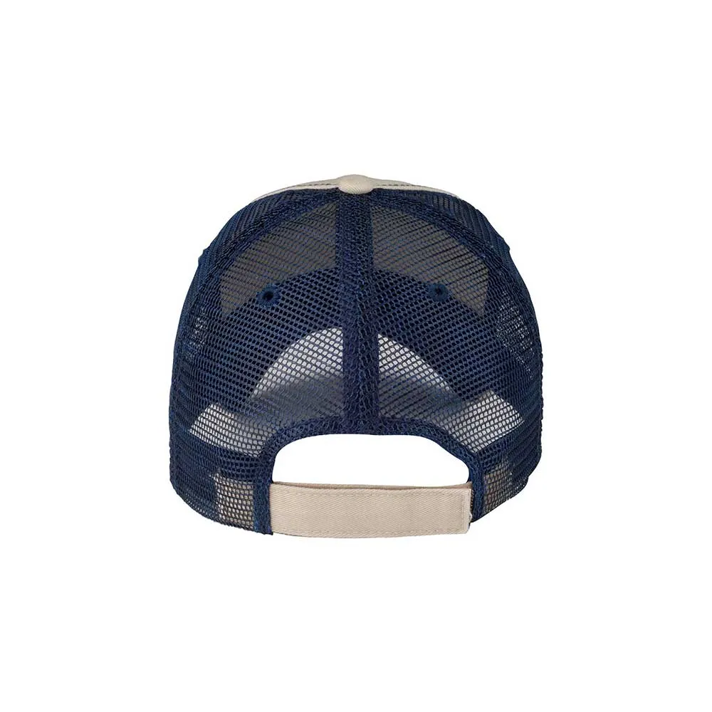 Low Profile Washed Organic Cotton Mesh Cap