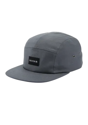 Mikey 5 Panel Hat - Gray