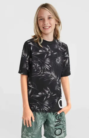 Mix and Match Crazy Short Sleeve Skin | Black Tonal Tropican