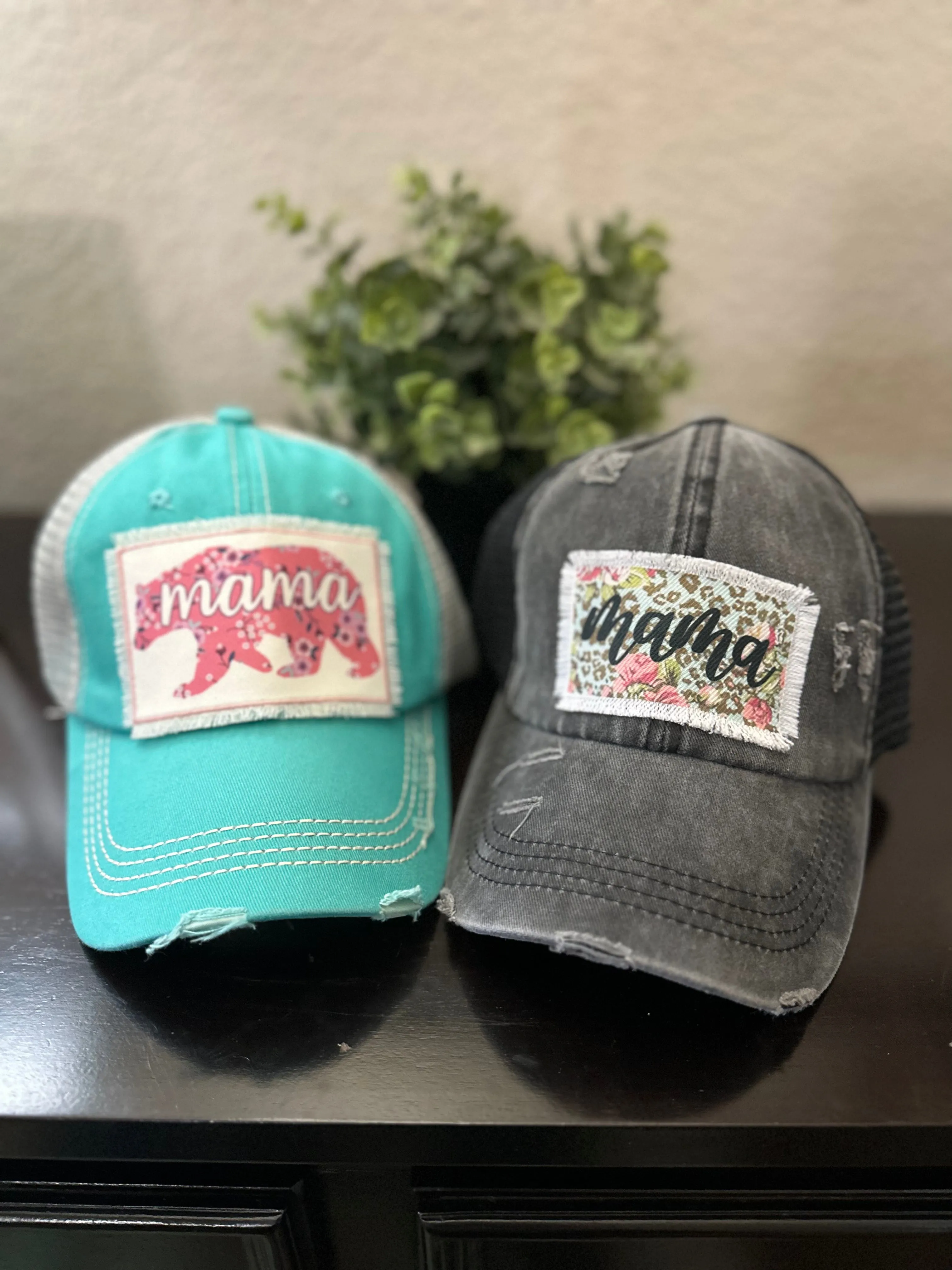 Mom/Mama/Mom Life Caps