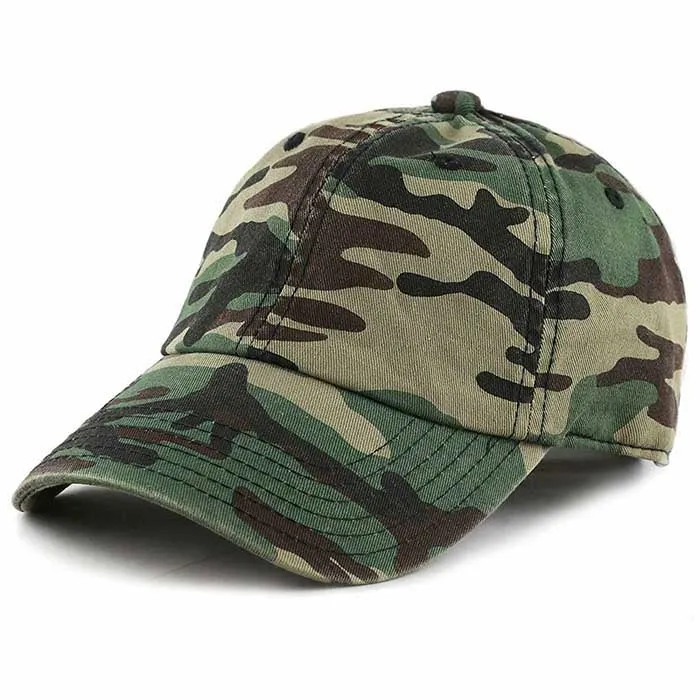 Newhattan Camo Baseball Cap Hats 1400