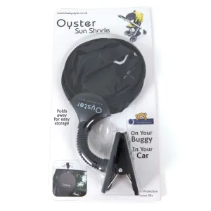 Oyster Sun Shade with Clip by BabyStyle for Pushchairs (Universal Fit)