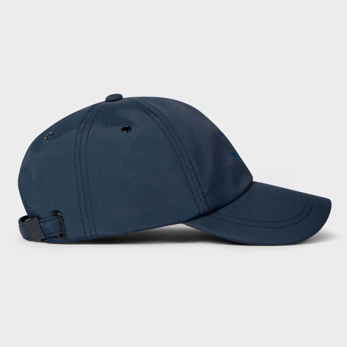 Paul Smith - Men's 'PS Happy' Logo Baseball Cap in Navy