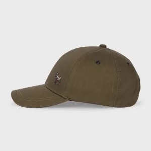 Paul Smith - Men's Zebra Cap in Seasonal Green