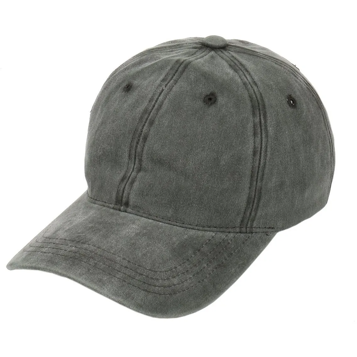 Pigment Dyed Buckle Strapback Hat