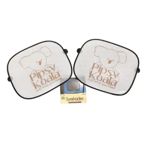 Pipsy Koala Sunscreens Car Sun Blind (Twin Pack)