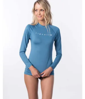 Ripcurl Sunny Rays Relaxed Long Sleeve Rashy (2021) - Blue