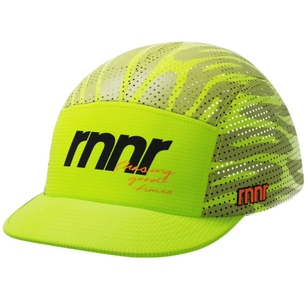 RNNR - Pacer Hat - Drippy Cheetah Green