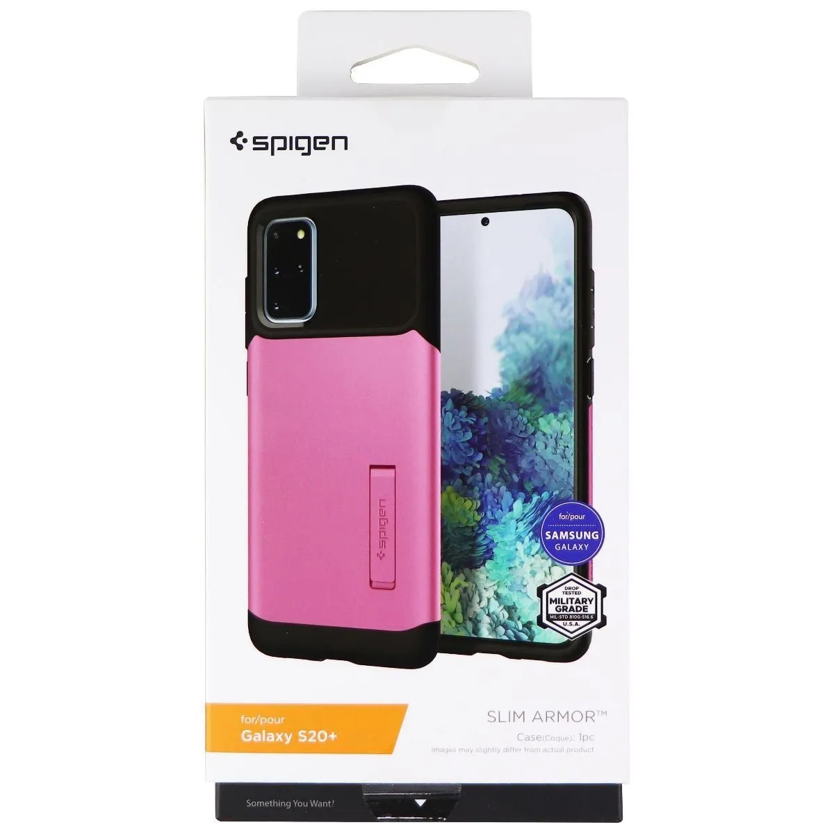 Spigen Slim Armor Case for Samsung Galaxy (S20 ) - Rusty Pink/Black