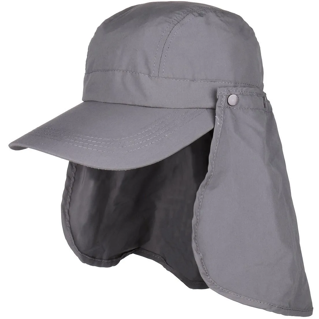 Summer Bucket Cap Style with Removable Back Flap