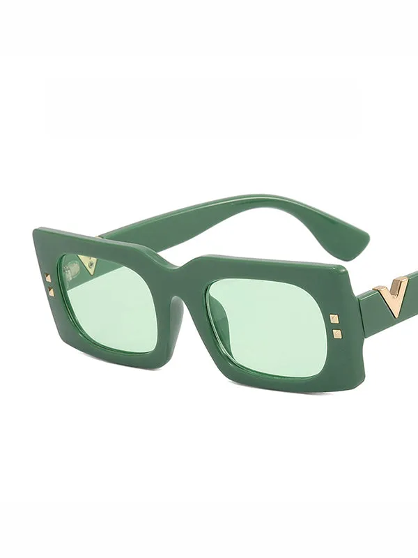 Sun-Protection Geometric Sunglasses Accessories