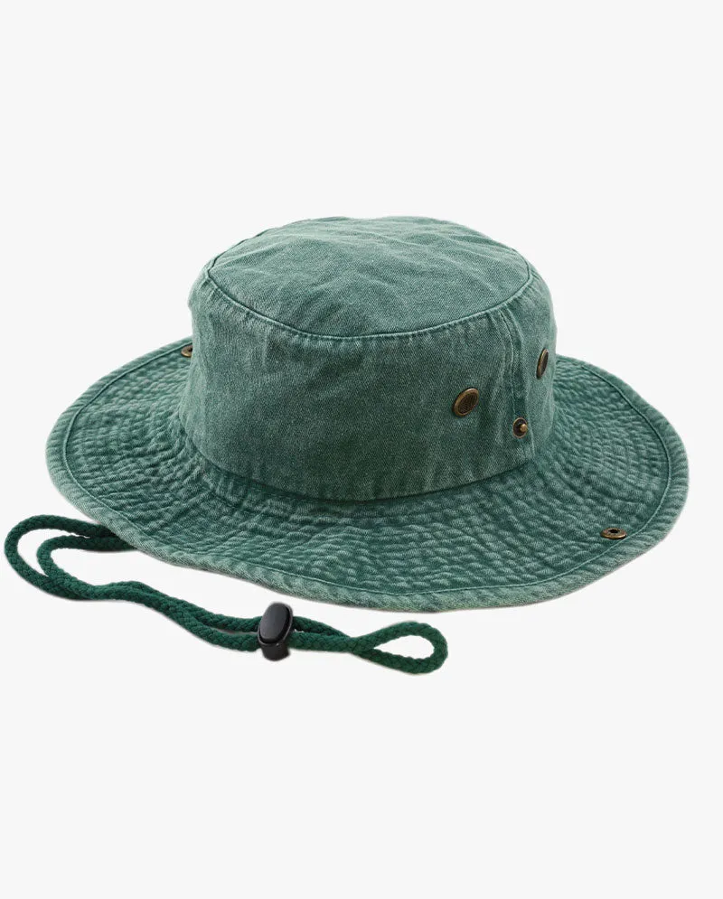 The Hat Depot - Pigment Cotton Safari Boonie