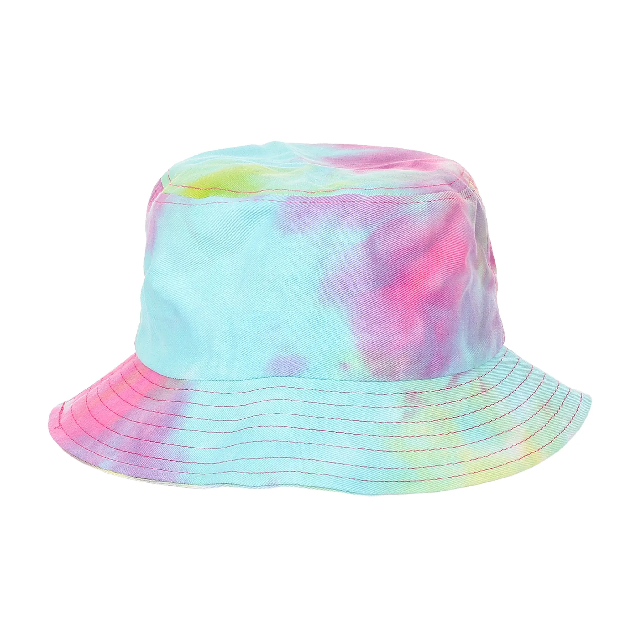 Tie Dyed 100% Cotton Summer Bucket Hats