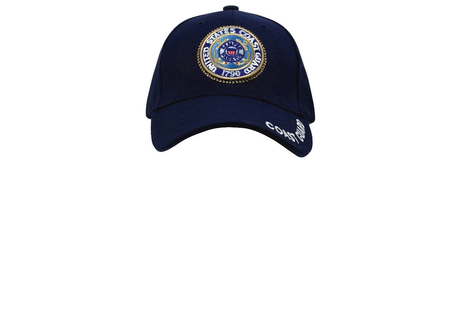 U.S. Coast Guard Deluxe Low Profile Insignia Cap