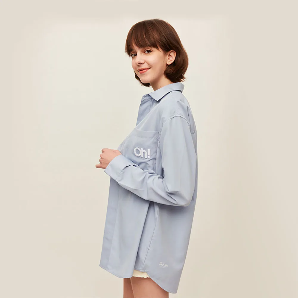 Women's Sun Protection Shirt Loose Top Jacket