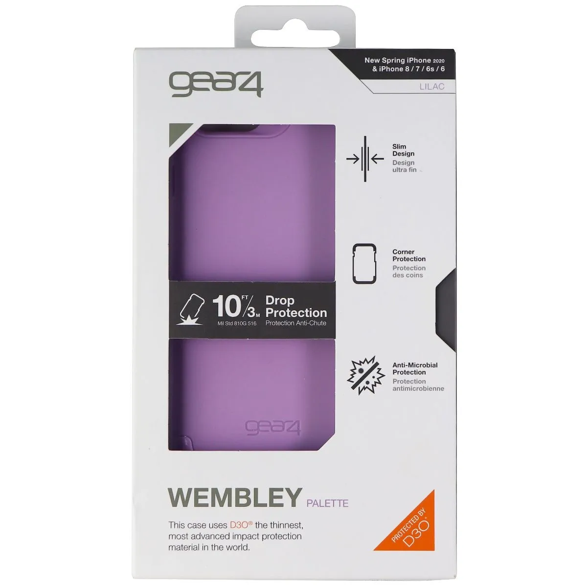 ZAGG Wembley Palette Case for Apple iPhone SE (2nd Gen) 8 / 7 / 6s / 6 - Purple